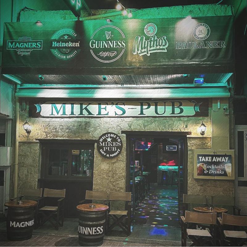 ΜΠΥΡΑΡΙΑ CAFE BAR MIKES PUB ΣΤΟΝ ΛΙΜΕΝΑ ΧΕΡΣΟΝΗΣΟΥ ΗΡΑΚΛΕΙΟ ΚΡΗΤΗΣ ΕΚΧΑΡΤ ΜΑΡΙΑ ΛΟΥΙΖΑ