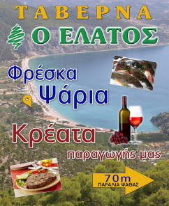 ΤΑΒΕΡΝΑ Ο ΕΛΑΤΟΣ ΣΤΑ ΒΙΛΙΑ ΑΤΤΙΚΗΣ ΜΕΙΝΤΑΝΗΣ ΑΝΑΣΤΑΣΙΟΣ